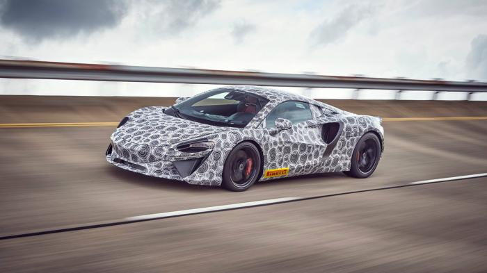 Πρώτη εικόνα της νέας υβριδικής McLaren