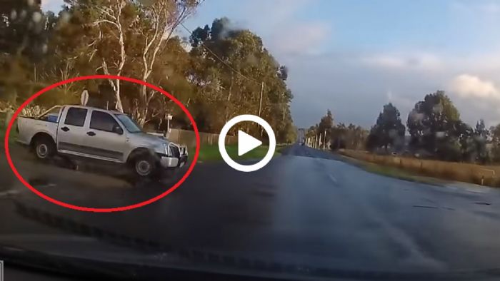 Ιn-car video από Mazda την στιγμή που τρακάρει και έρχεται τούμπα