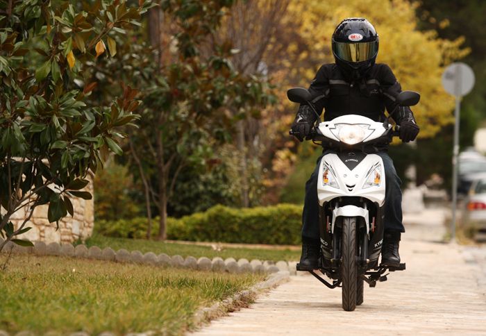 Αποκλειστική παρουσίαση: Kymco Jetix 125 