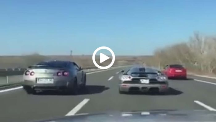 GT-R vs Koenigsegg