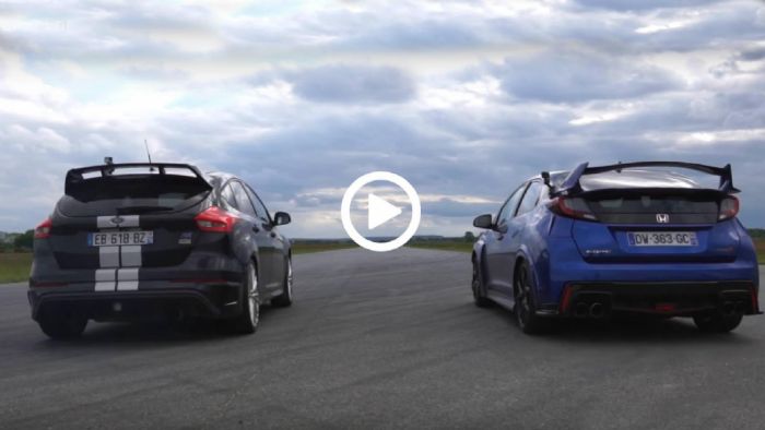 Focus RS vs Civic Type R