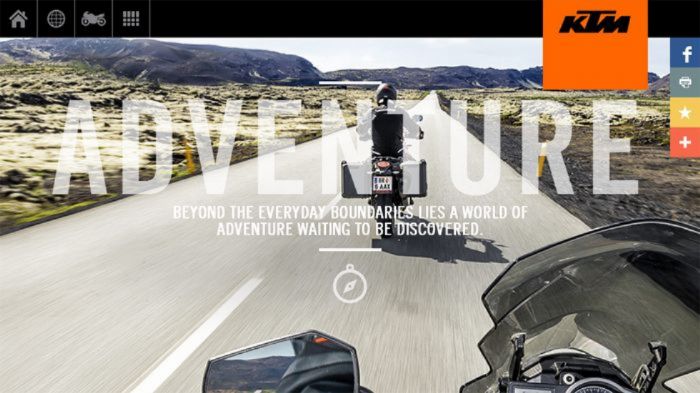 KTM: Νέο microsite για τη σειρά Adventure