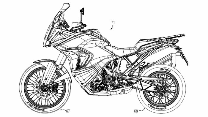 KTM 1290 Super Adventure 2021: Νέες πατέντες