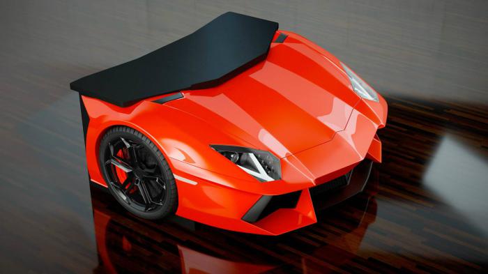 Lamborghini Aventador σε γραφείο