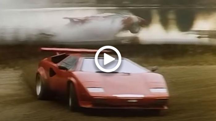 Lamborghini Countach «περπατάει» στο νερό & κάνει off-road