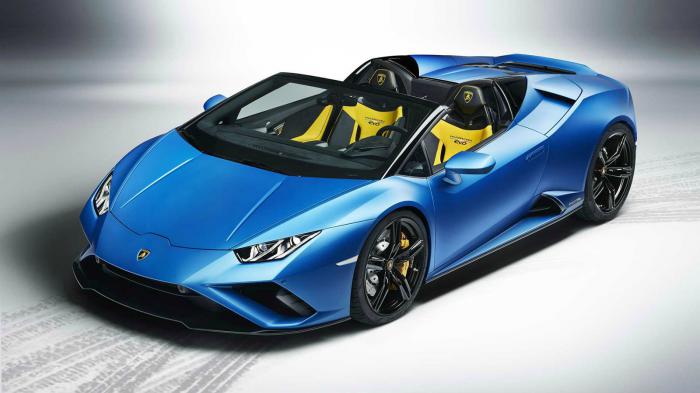 Νέα Lamborghini Huracan Evo RWD Spyder