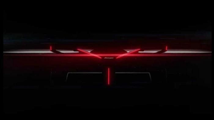 Teaser με ήχο της νέας Lamborghini 