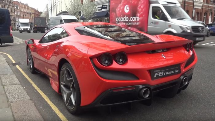 Στο Λονδίνο η Ferrari F8 Tributo! (+video)