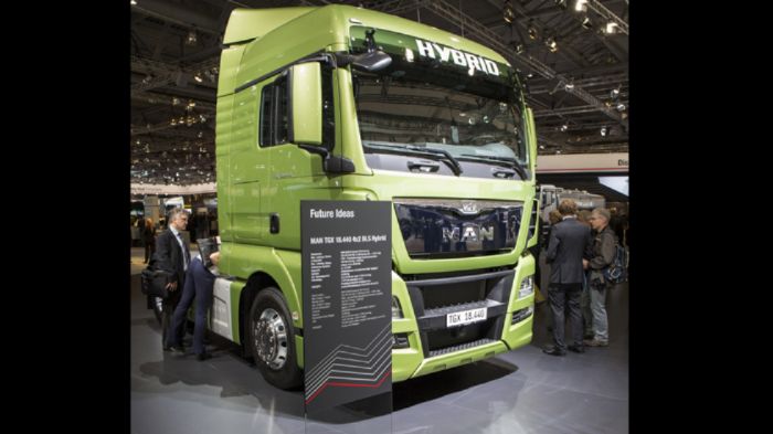 Πρεμιέρα για το MAN TGX Hybrid Concept