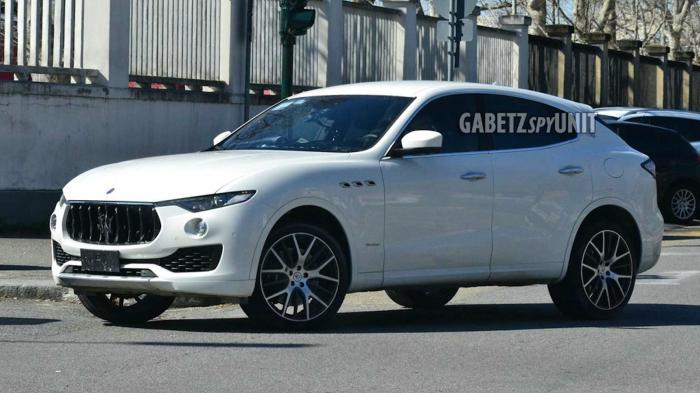 Εντοπίστηκε η ανανεωμένη Maserati Levante