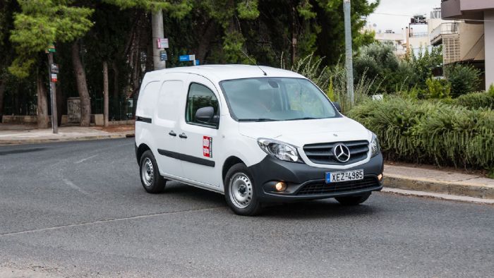 Στο τιμόνι του Mercedes-Benz Citan PRO Edition