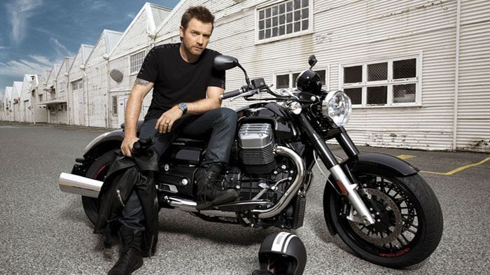 Ο Ewan McGregor στη Moto Guzzi