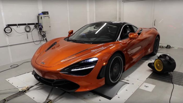 720S σε δυναμόμετρο