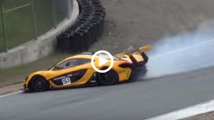 McLaren P1 στη Laguna Seca