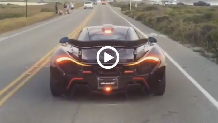 Θαυμάζοντας μία McLaren