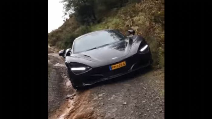 Με McLaren 720S στο χώμα (+vid)