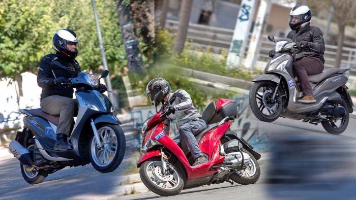 Scooter με 16άρηδες τροχούς