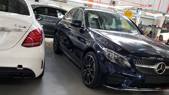 Εντυπωσιακή η ανανεωμένη Mercedes-AMG C43 