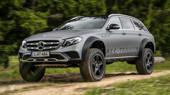 Η E-Class All-Terrain 4x4² πάει παντού (+vid)