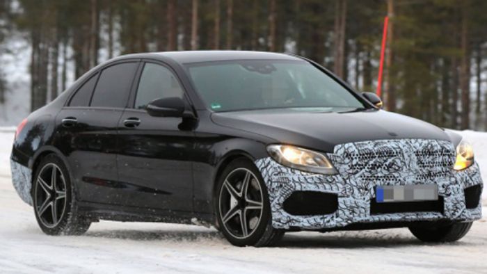 Spy pics: Νέα Mercedes-AMG C43