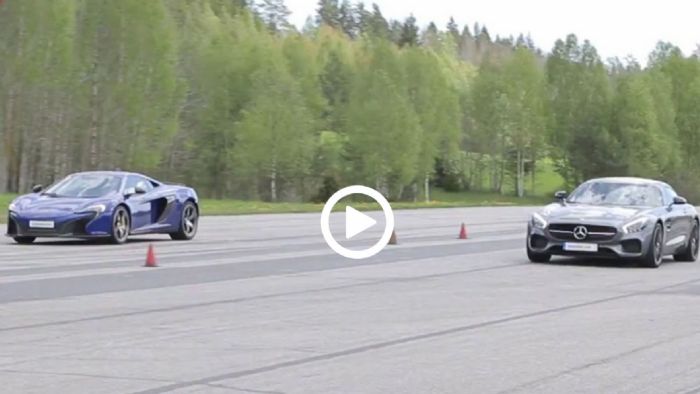 AMG GT S vs McLaren 650S