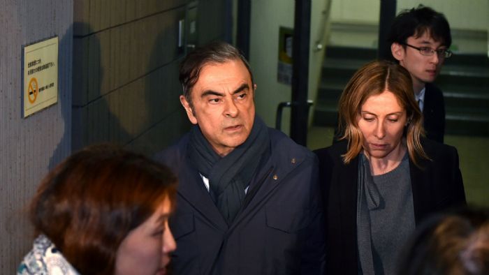 Στο εδώλιο 7 άτομα για την διαφυγή του Ghosn