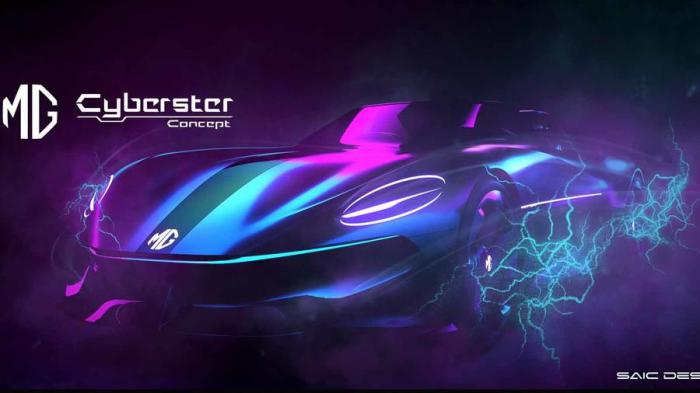 Με 800 χλμ αυτονομία το MG Cyberster concept