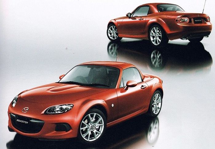 Το ανανεωμένο Mazda MX-5 που μόλις διέρρευσε.