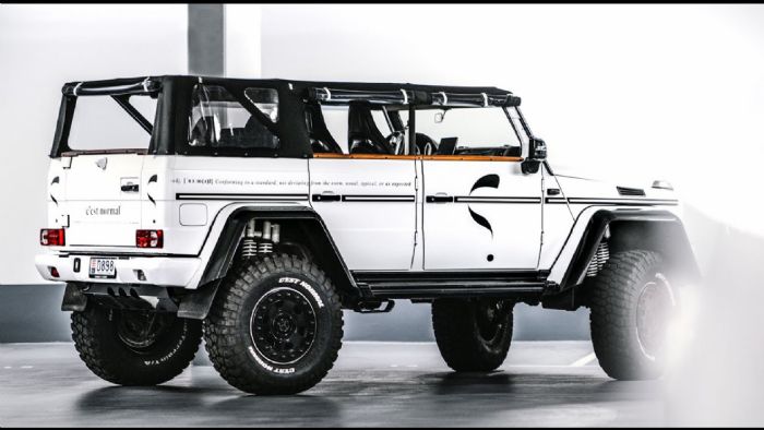 Η Mercedes G500 4×4² «Safari» του Οlsson (+vid)