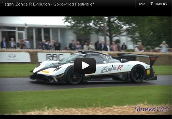 Pagani Zonda R Evolution στο Goodwood