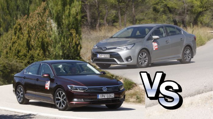 Toyota Avensis Vs VW Passat