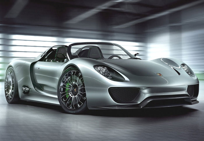 Η υβριδική Porsche 918 Spyder concept