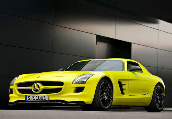 Η ηλεκτρική Mercedes SLS AMG!