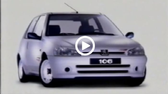 H ελληνική διαφήμιση για το Peugeot 106 Rallye