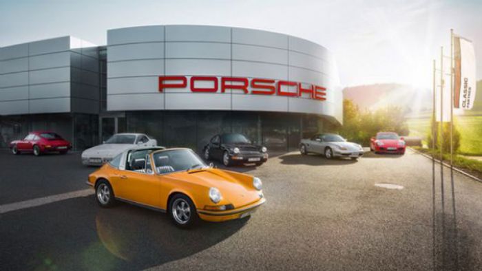 Eιδικές εκθέσεις κλασικών μοντέλων της Porsche