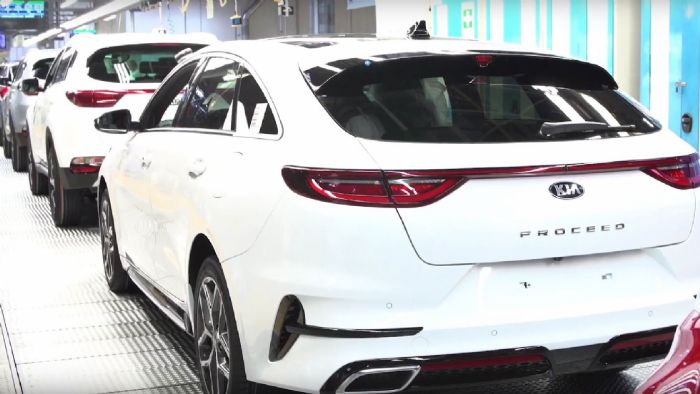 Tο Kia ProCeed στη γραμμή παραγωγής (+vid)