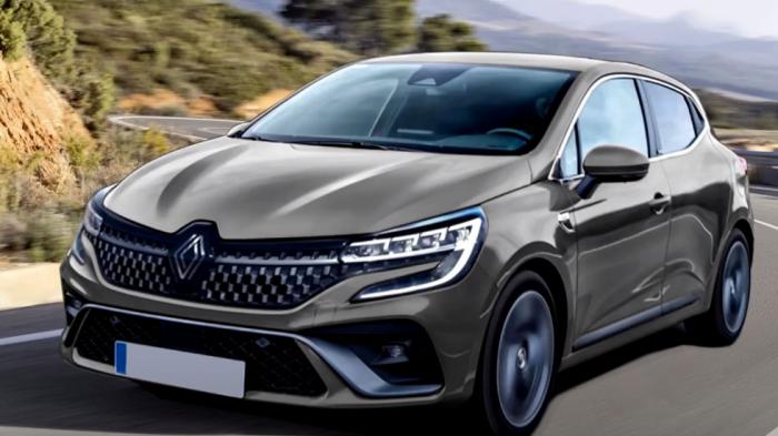 Το ανανεωμένο Renault Clio αποκαλύπτεται σε ανεπίσημα σχέδια 