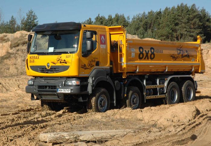 Νέα έκδοση 8x8 για το Renault Kerax