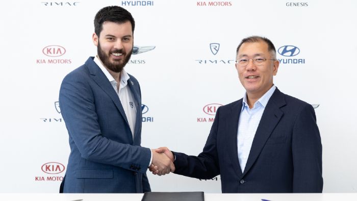 Σε συνεργασία Hyundai & Rimac