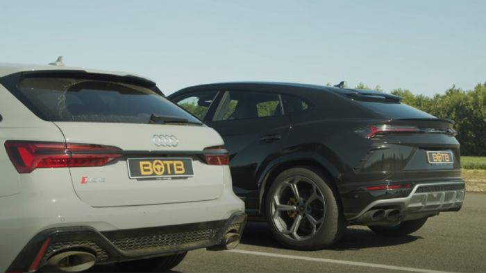 Audi RS6 Avant Vs Lamborghini Urus