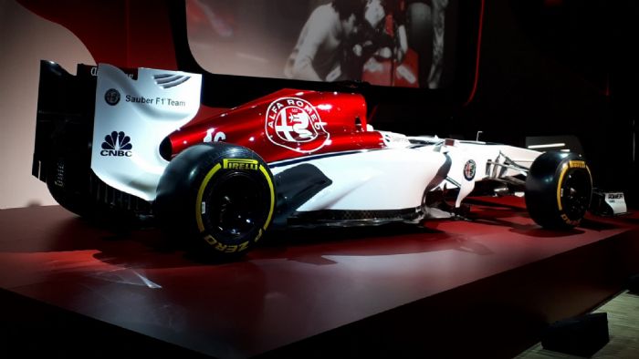 Αυτό είναι το F1 μονοθέσιο της Alfa Romeo (+video)