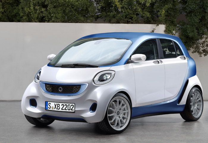 Επιστρέφει στο μέλλον...το smart forfour!