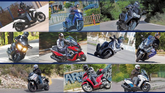 Τα 10 scooter με τη μεγαλύτερη αυτονομία