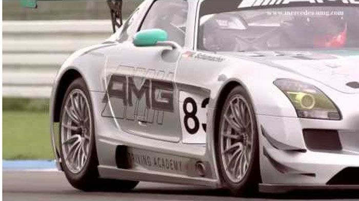 Ο Σουμάχερ σε SLS AMG GT3