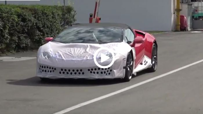 Τη τσακώσαμε την Huracan Spyder