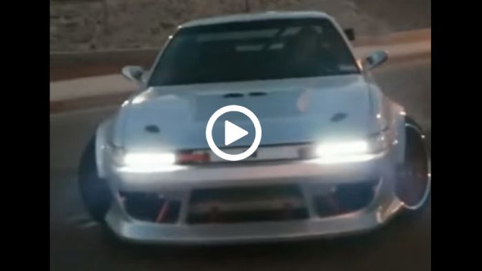 Nissan 240SX πηγαίνει μόνο με τις μπάντες!