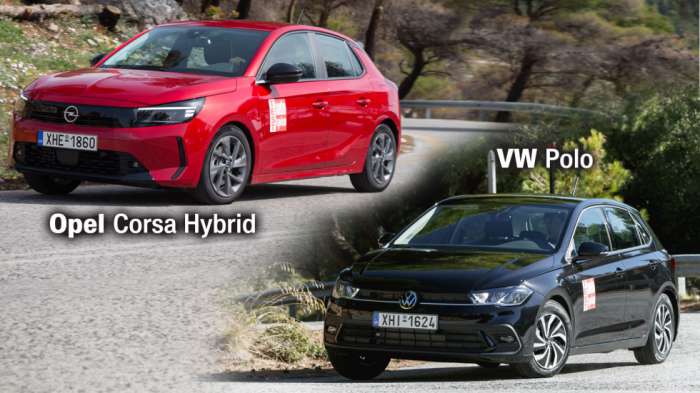 Ποιο μικρό στα ίδια λεφτά; Mild hybrid Opel Corsa ή αυτόματο VW Polo;