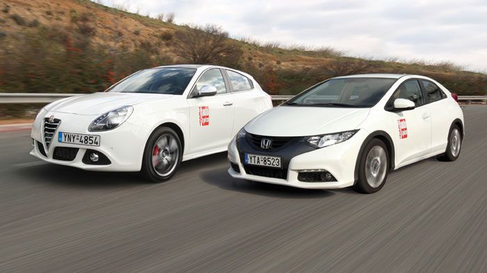 Diesel:Giulietta Vs Civic