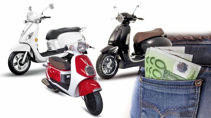 Πολυχρηστικό scooter και τα λεφτά στην τσέπη