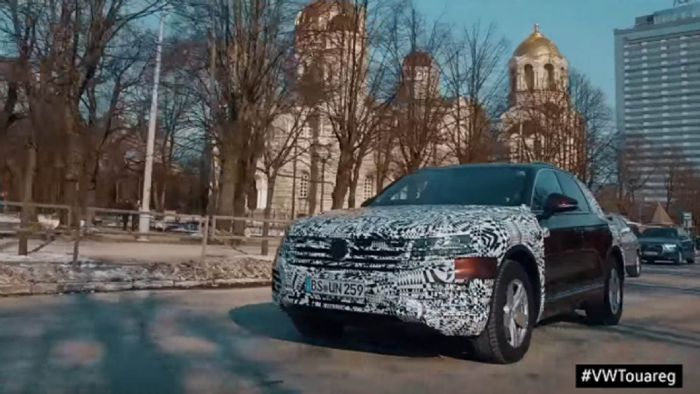 Ταξίδι σε 11 χώρες για το VW Touareg (+vid)